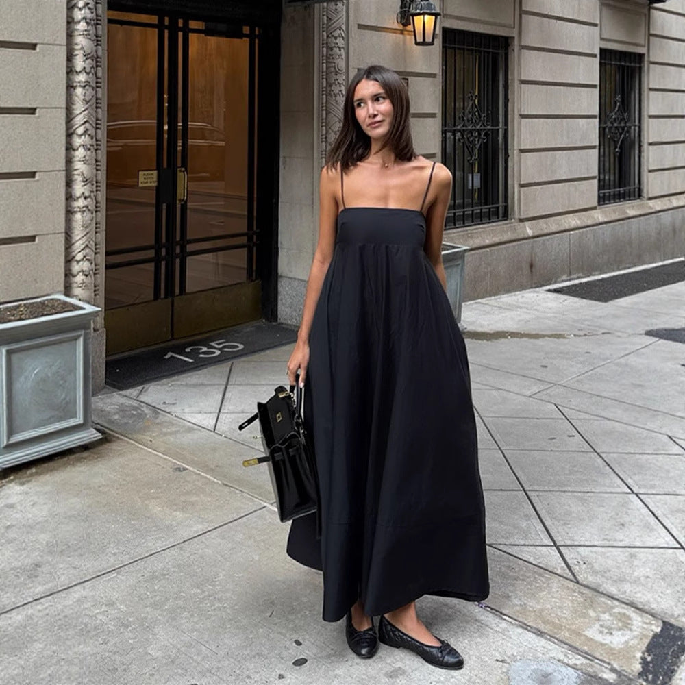 Dress for women summer high-end 2025 temperament sleeveless backless suspender skirt party dress club clothing Vestidos