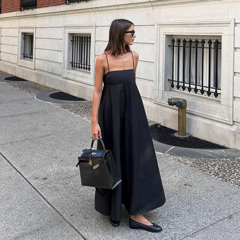 Dress for women summer high-end 2025 temperament sleeveless backless suspender skirt party dress club clothing Vestidos