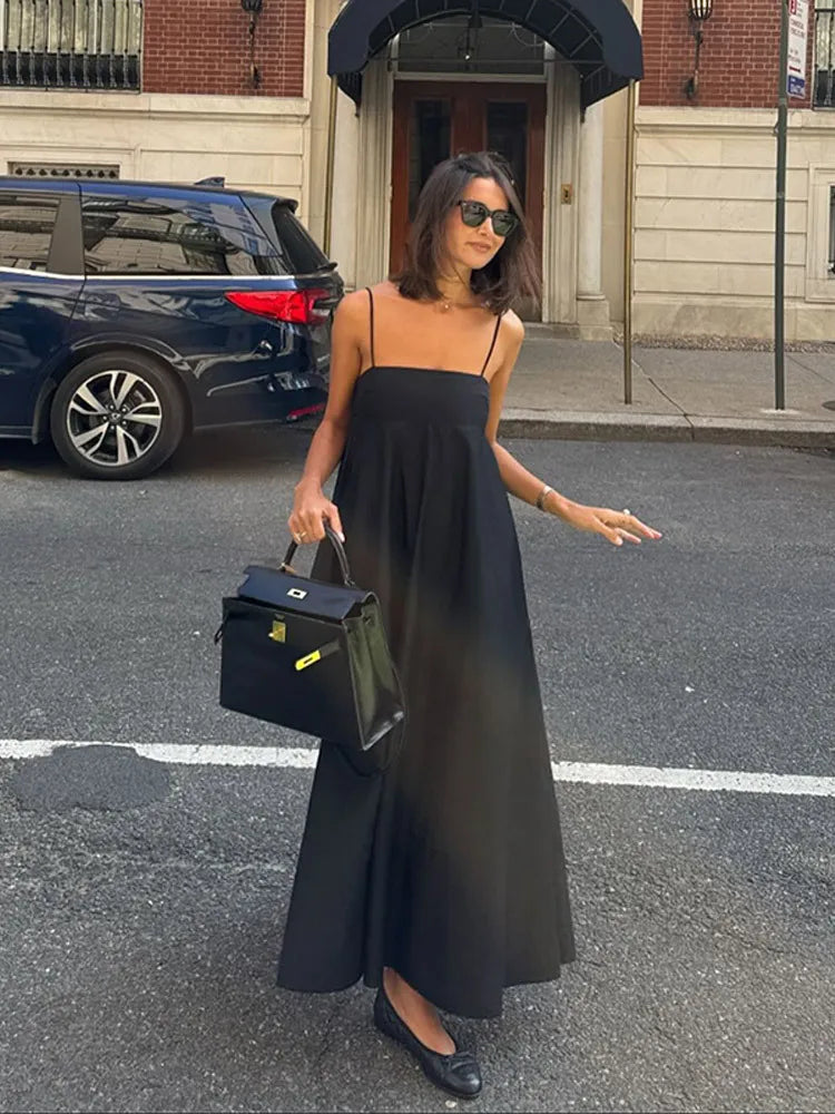 Dress for women summer high-end 2025 temperament sleeveless backless suspender skirt party dress club clothing Vestidos